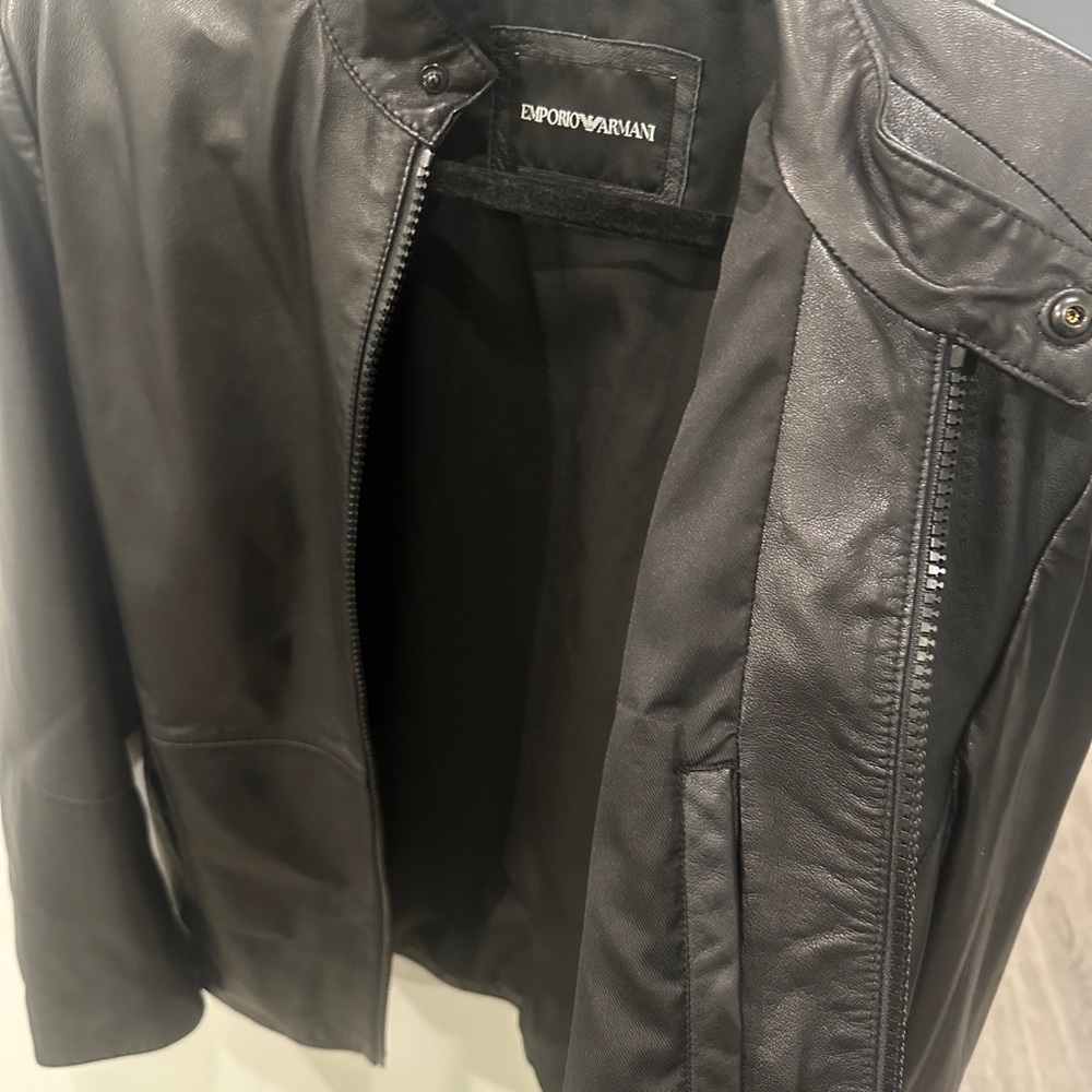 New never worn leather jacket.